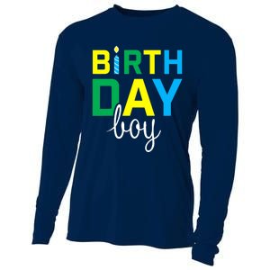 Birthday Boy Gift Cooling Performance Long Sleeve Crew