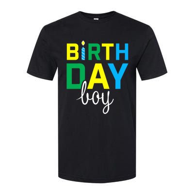 Birthday Boy Gift Softstyle CVC T-Shirt