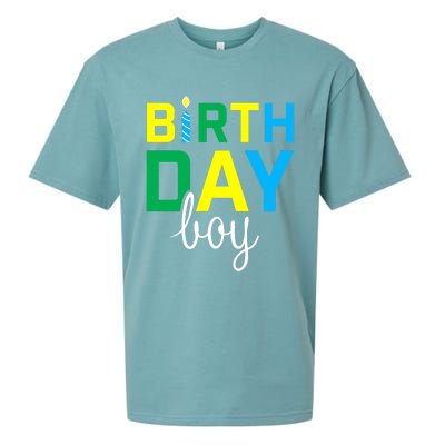 Birthday Boy Gift Sueded Cloud Jersey T-Shirt