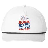 Boom Bitch Get Out The Way Snapback Five-Panel Rope Hat