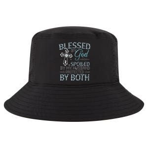 Blessed By God Spoiled By My Husband Protected By Both Cool Comfort Performance Bucket Hat