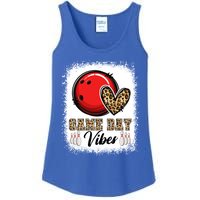 Bleached Bowling Game Day Vibes Bowling Mom Game Day Season Gift Ladies Essential Tank