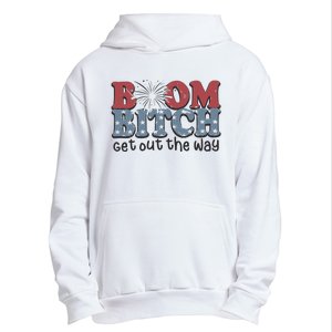 Boom Bitch Get Out The Way Fireworks Funny Urban Pullover Hoodie