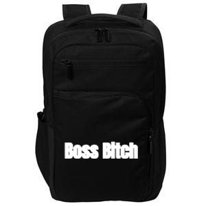 Boss Bitch Gift Impact Tech Backpack