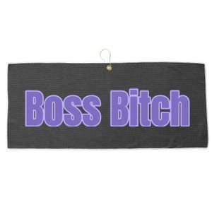 Boss Bitch Gift Large Microfiber Waffle Golf Towel