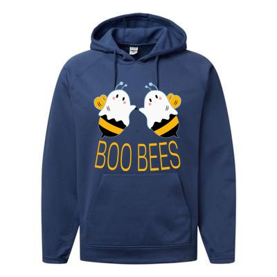 Boo Bees Gift Performance Fleece Hoodie