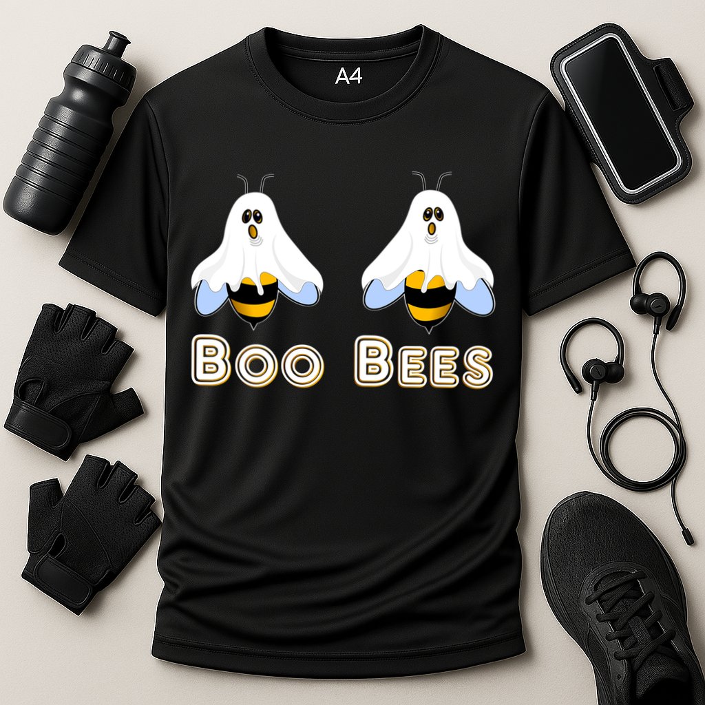 Boo Bees Gift Cute Funny Boobees Halloween Meme Gift Cooling Performance Crew T-Shirt