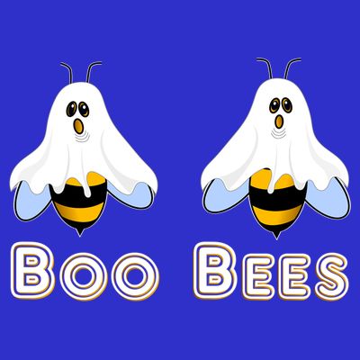 Boo Bees Gift Cute Funny Boobees Halloween Meme Gift T-Shirt