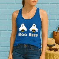 Boo Bees Gift Cute Funny Boobees Halloween Meme Gift Womens Tank Top