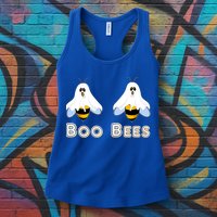Boo Bees Gift Cute Funny Boobees Halloween Meme Gift Womens Tank Top