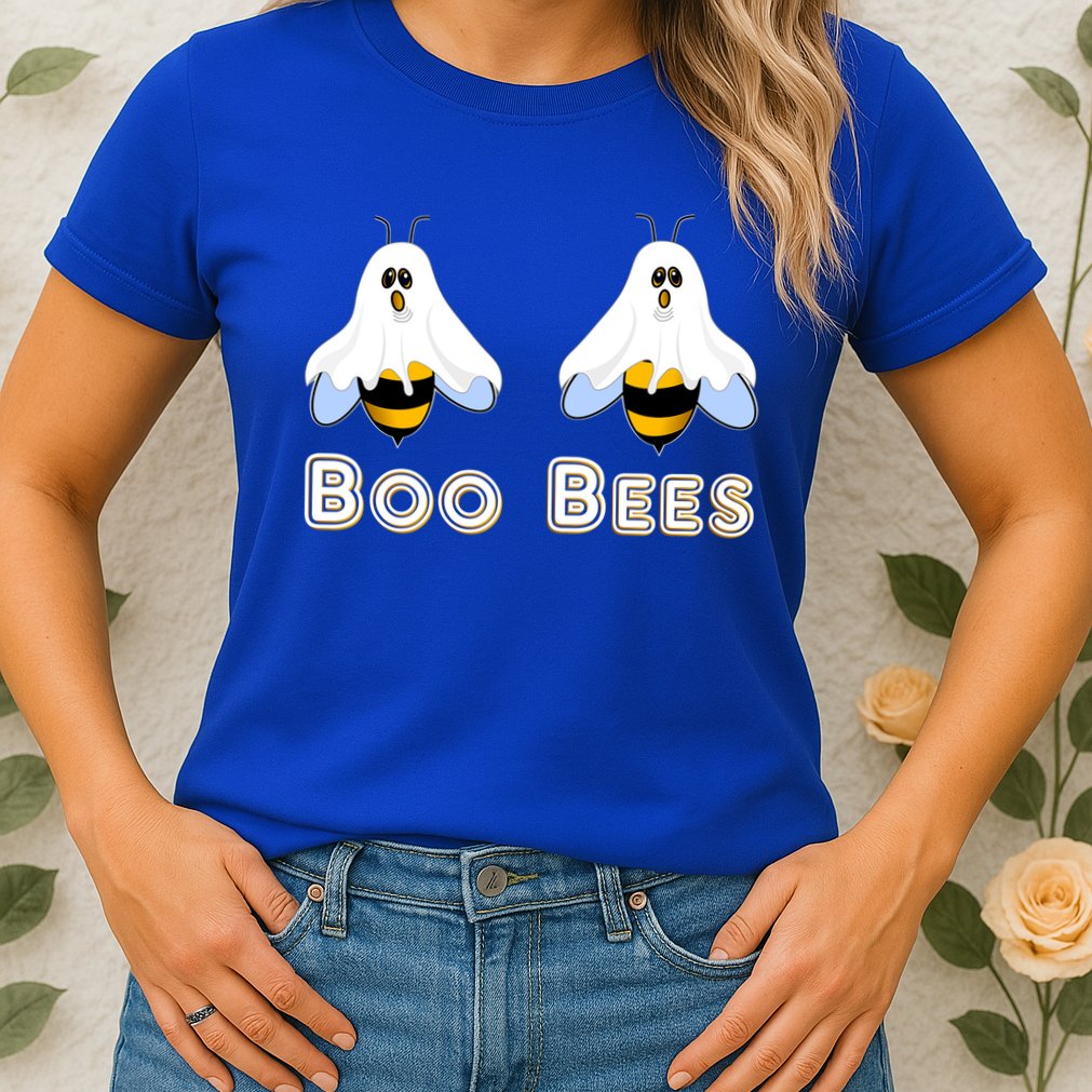 Boo Bees Gift Cute Funny Boobees Halloween Meme Gift Womens T-Shirt
