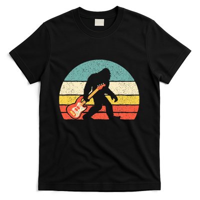 Bigfoot Bass Guitar Bass Player Bassist Music Guitarist T-Shirt