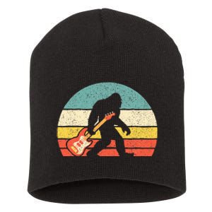 Bigfoot Bass Guitar Bass Player Bassist Music Guitarist Short Acrylic Beanie