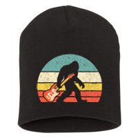 Bigfoot Bass Guitar Bass Player Bassist Music Guitarist Short Acrylic Beanie