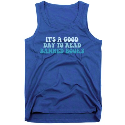 Banned Books Gift Librarian Reading Teacher Bookworm Cool Gift Tank Top