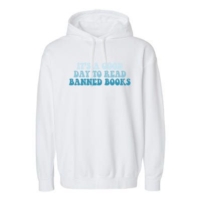 Banned Books Gift Librarian Reading Teacher Bookworm Cool Gift Garment-Dyed Fleece Hoodie