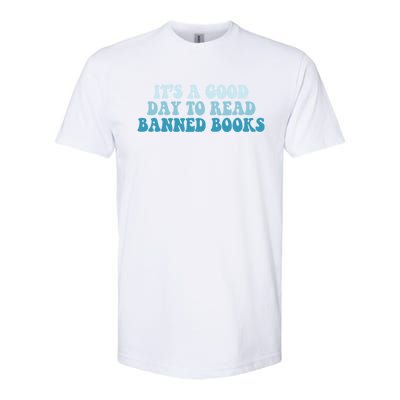 Banned Books Gift Librarian Reading Teacher Bookworm Cool Gift Softstyle CVC T-Shirt