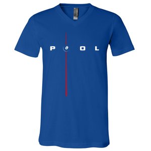 Billiards Billiards Gift V-Neck T-Shirt