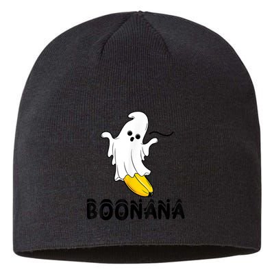 Boonana Boo Ghost Banana Halloween Costume Funny Sustainable Beanie
