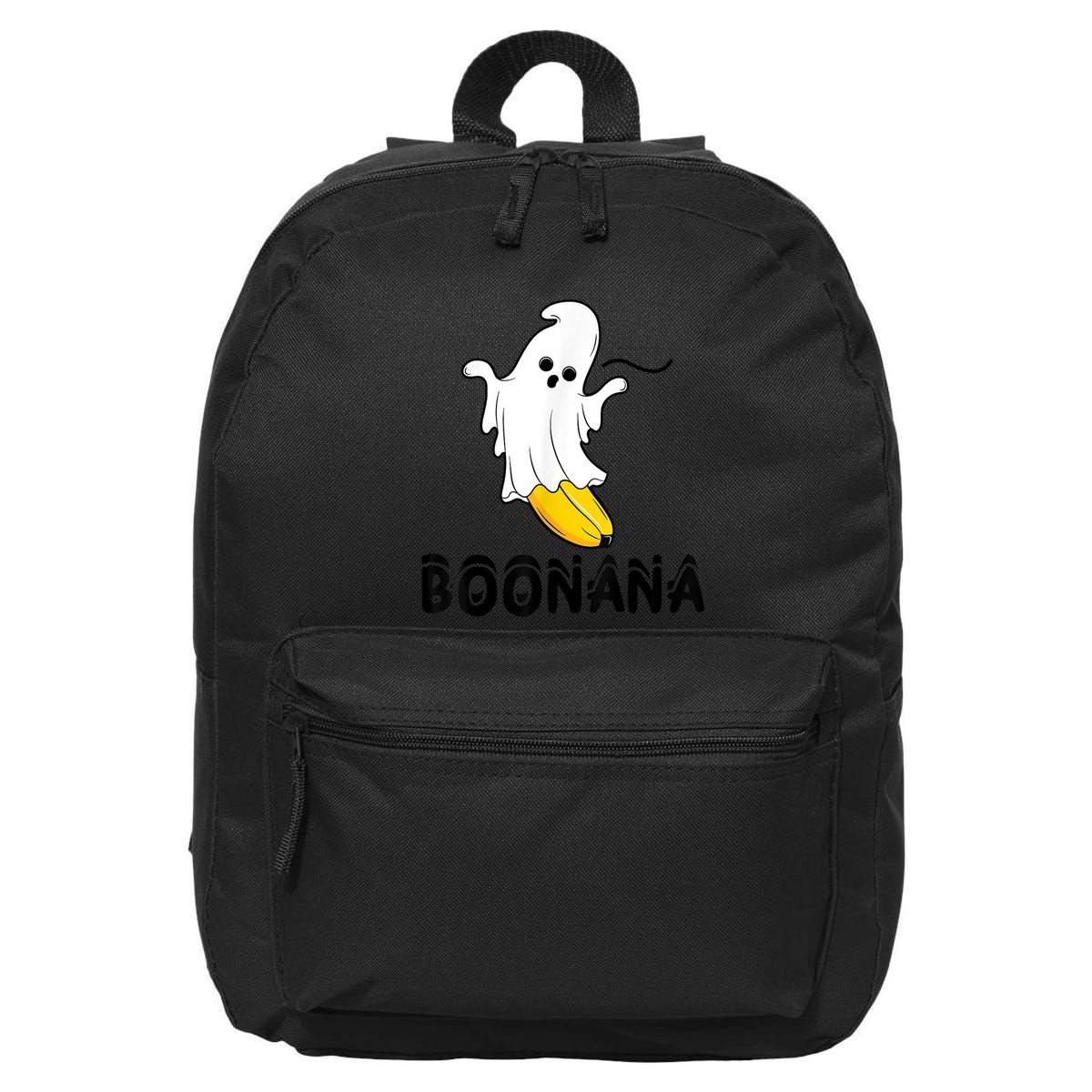 Boonana Boo Ghost Banana Halloween Costume Funny 16 in Basic Backpack