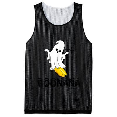 Boonana Boo Ghost Banana Halloween Costume Funny Mesh Reversible Basketball Jersey Tank