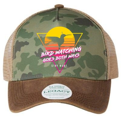 Birds Birdwatching Goes Both Ways They Arent Real Truth Meme Legacy Tie Dye Trucker Hat