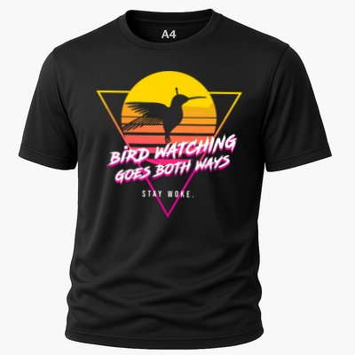 Birds Birdwatching Goes Both Ways They Arent Real Truth Meme Performance Shirt