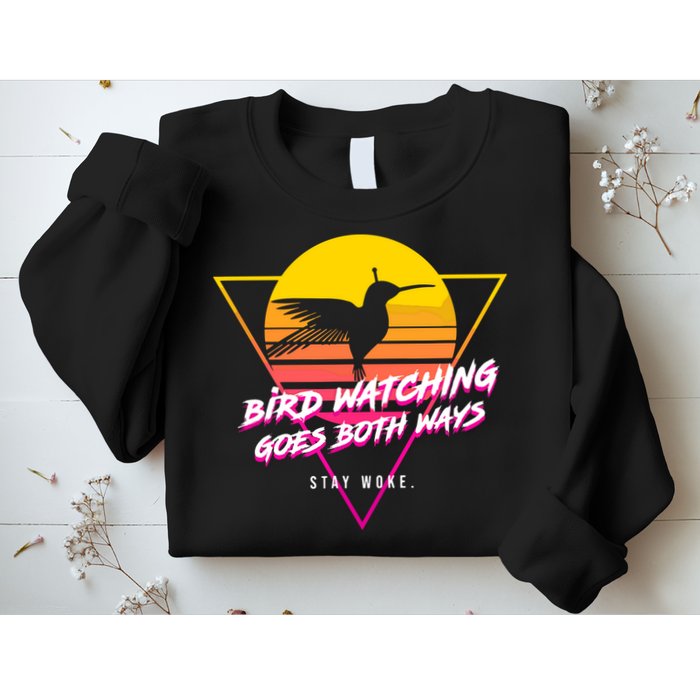 Birds Birdwatching Goes Both Ways They Arent Real Truth Meme Sweatshirt