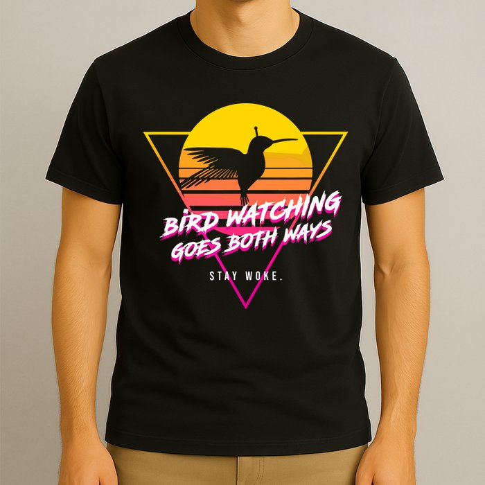 Birds Birdwatching Goes Both Ways They Arent Real Truth Meme T-Shirt