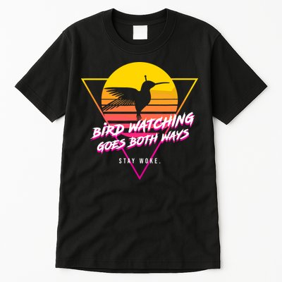 Birds Birdwatching Goes Both Ways They Arent Real Truth Meme Tall T-Shirt