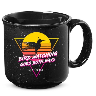 Birds Birdwatching Goes Both Ways They Arent Real Truth Meme 15oz Campfire Ceramic Mug