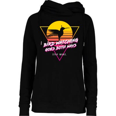 Birds Birdwatching Goes Both Ways They Arent Real Truth Meme Womens Funnel Neck Pullover Hood