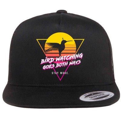 Birds Birdwatching Goes Both Ways They Arent Real Truth Meme Flatbill Hat