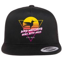 Birds Birdwatching Goes Both Ways They Arent Real Truth Meme Flat Bill Trucker Hat