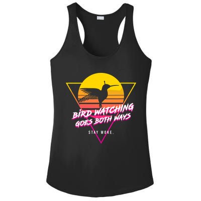 Birds Birdwatching Goes Both Ways They Arent Real Truth Meme Ladies PosiCharge Competitor Racerback Tank