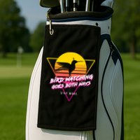Birds Birdwatching Goes Both Ways They Arent Real Truth Meme Golf Towel