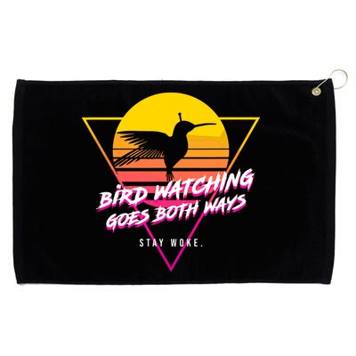 Birds Birdwatching Goes Both Ways They Arent Real Truth Meme Grommeted Golf Towel