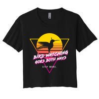 Birds Birdwatching Goes Both Ways They Arent Real Truth Meme Crop Top
