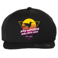 Birds Birdwatching Goes Both Ways They Arent Real Truth Meme Wool Snapback Cap