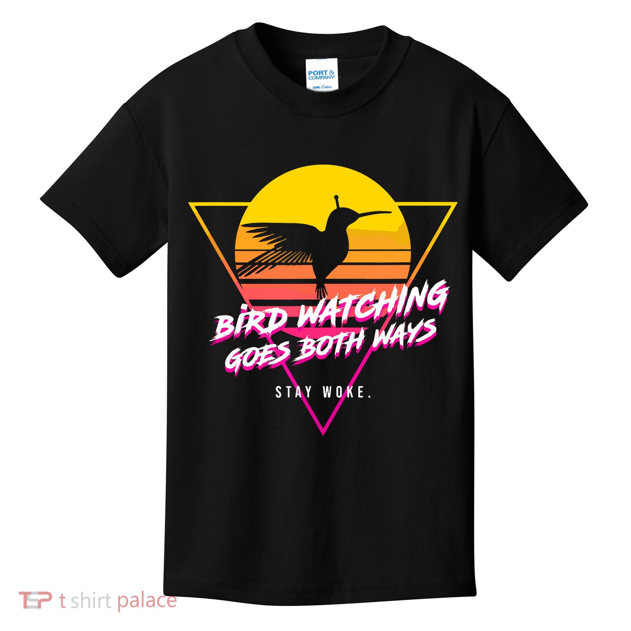 Birds Birdwatching Goes Both Ways They Arent Real Truth Meme Kids T-Shirt