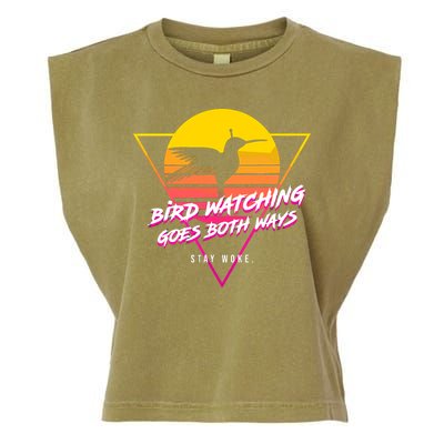 Birds Birdwatching Goes Both Ways They Arent Real Truth Meme Garment-Dyed Women's Muscle Tee