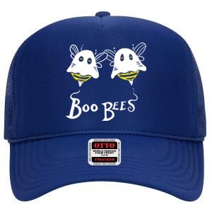 Boo Bees Gift High Crown Mesh Back Trucker Hat