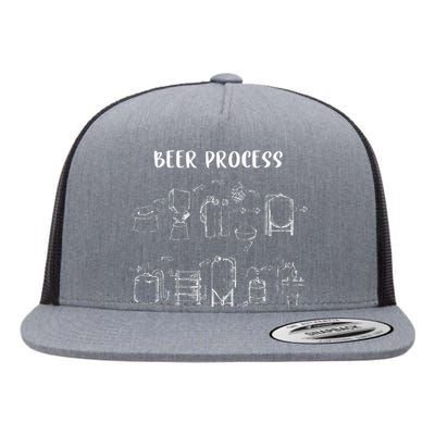 Brewing Beer Gift Brew Lovers Craft Beers Hops Fermentation Flat Bill Trucker Hat