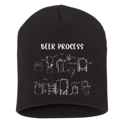 Brewing Beer Gift Brew Lovers Craft Beers Hops Fermentation Short Acrylic Beanie