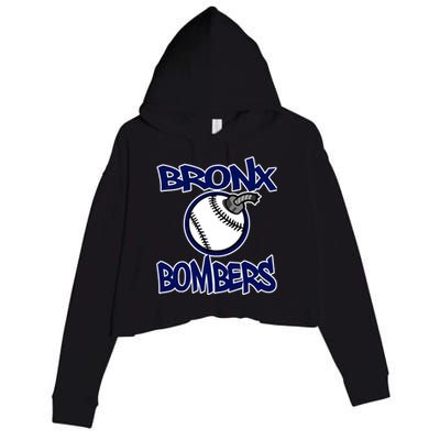 Bronx Bombers G Crop Fleece Hoodie