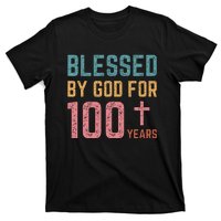 Blessed By God For 100 Years Old Religious T-Shirt