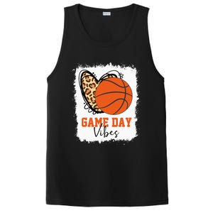 Bleached Basketball Game Day Vibes Basketball Mom Game Day PosiCharge Competitor Tank