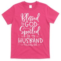 Blessed By God Spoiled By My Husband Protected By Both T-Shirt