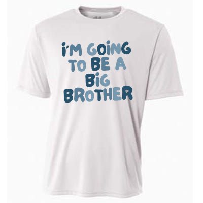 Big Brother Gift Birth Announcement Brother Gift Cooling Performance Crew T-Shirt