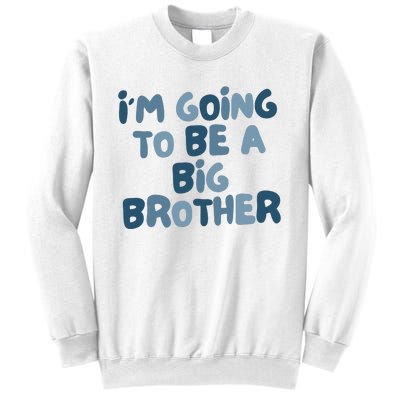 Big Brother Gift Birth Announcement Brother Gift Sweatshirt